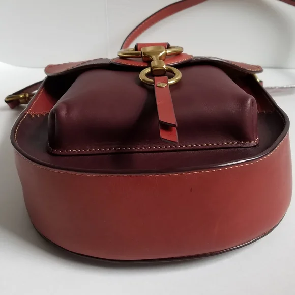 Frye colorblock saddle bag - Picture 8 of 10